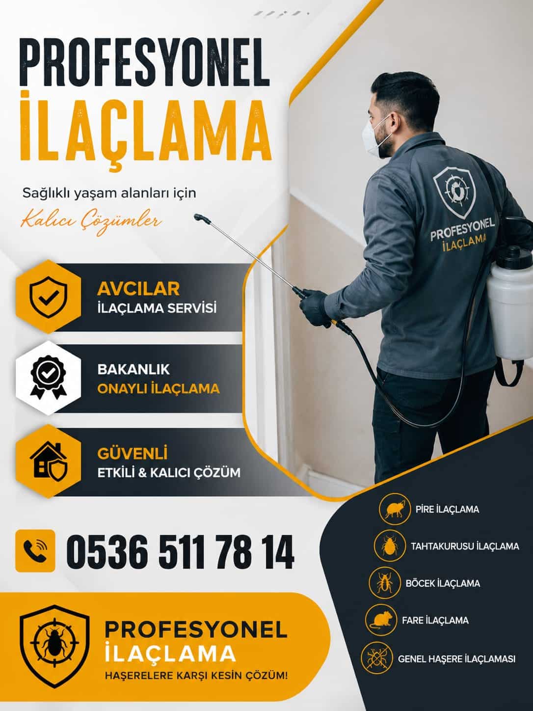 Profesyonel İlaçlama
